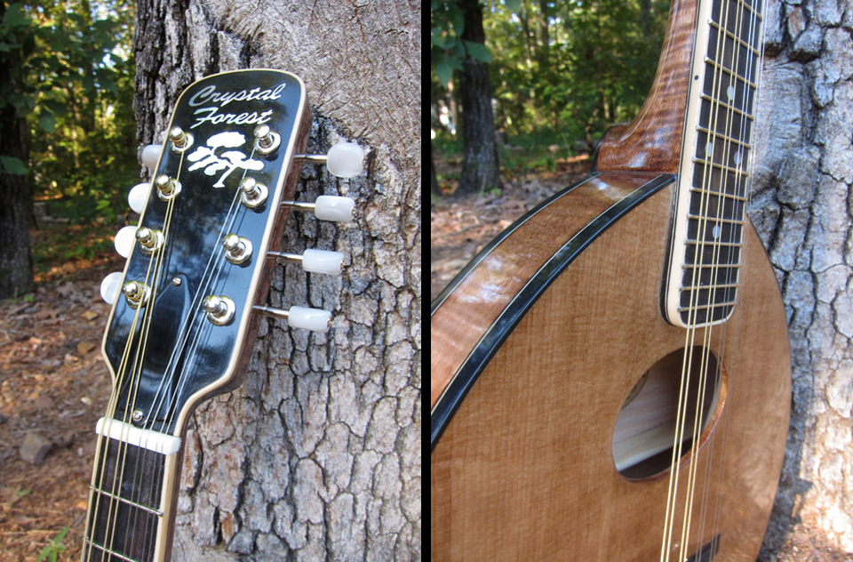 Crystal Forest Army-Navy mandolin