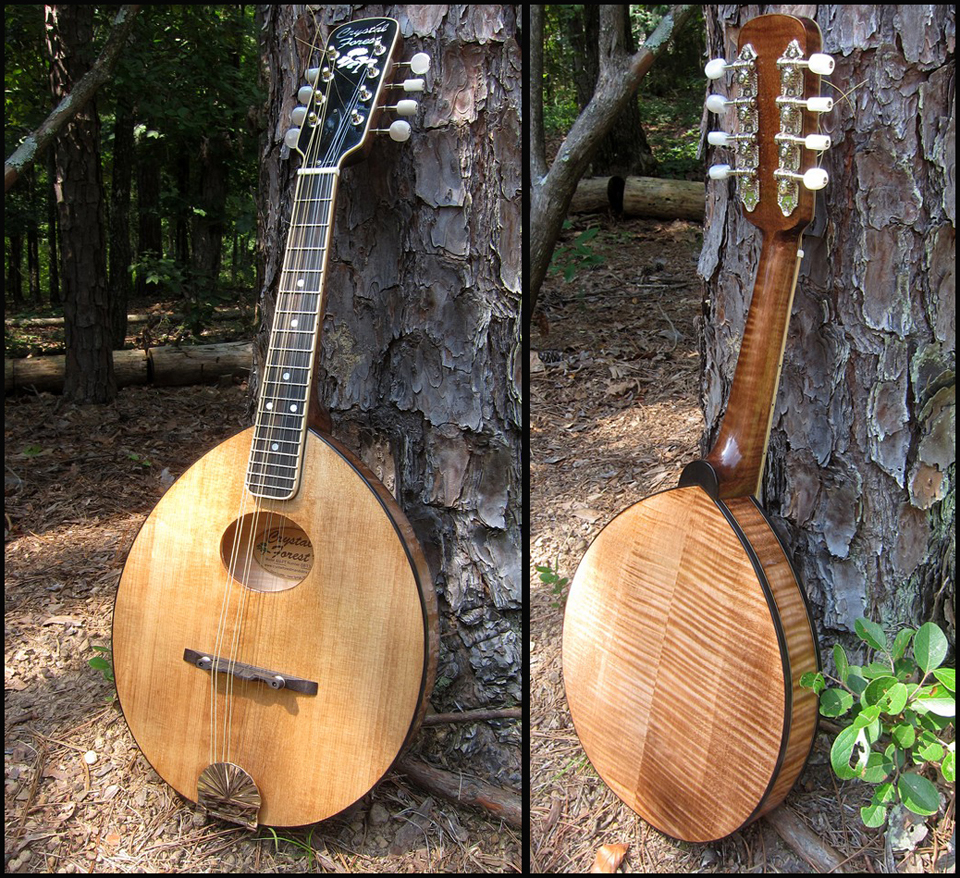 Crystal Forest Army-Navy mandolin