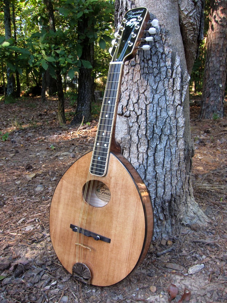 Crystal Forest Army-Navy mandolin