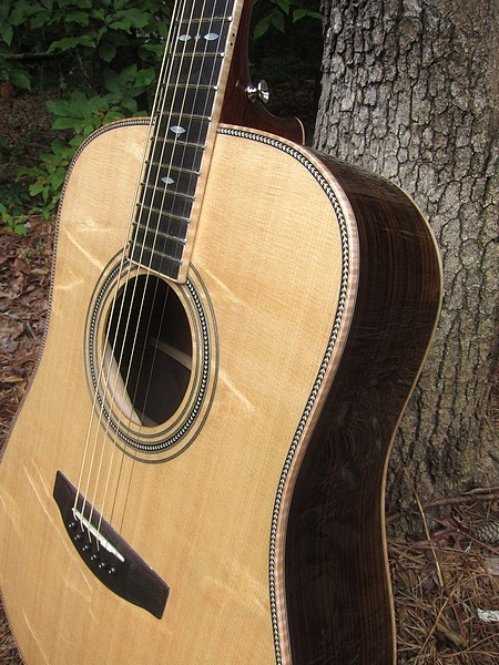 Crystal Forest Steel String Acoustic Guitar