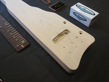 Crystal Forest Instrument Finely Crafted In The Foothills Of Ozark Mountains - Diy Lap Steel Kit
